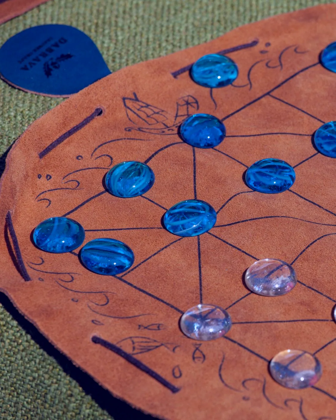 Dice and miniatures spread across a table